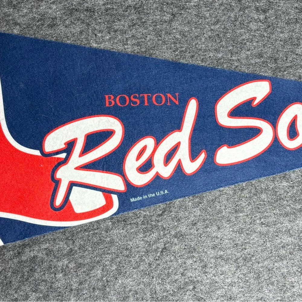 MLB Boston Red Sox Blue and Red Pennant 2013